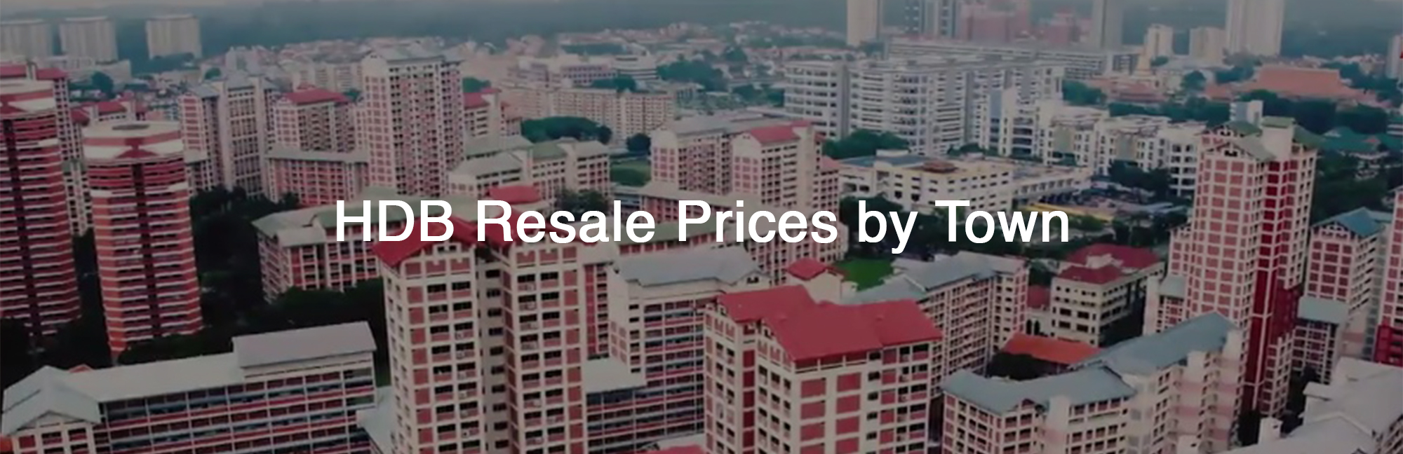 HDB resale prices by town